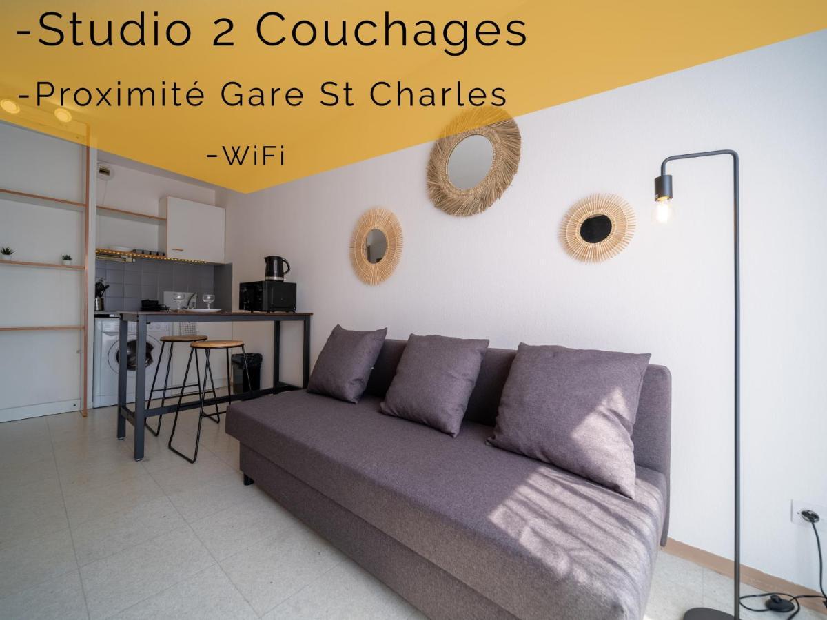 Appartement Climatise Avec Parking A 6Min A Pied De La Gare St Charles Marseille Ngoại thất bức ảnh