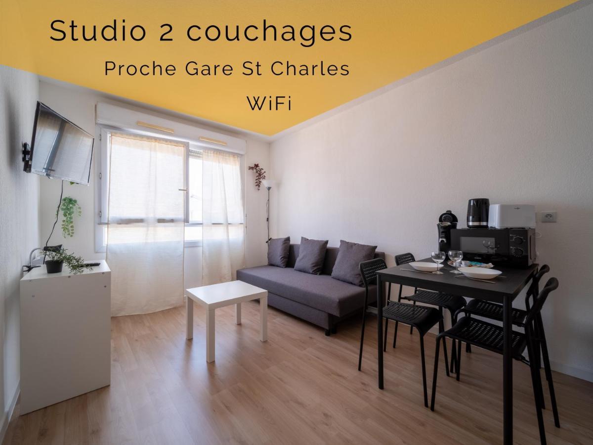 Appartement Climatise Avec Parking A 6Min A Pied De La Gare St Charles Marseille Ngoại thất bức ảnh